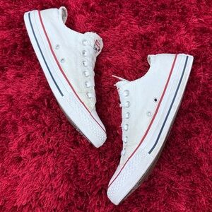 Converse Chuck Taylor All Stars White Women’s 9 Men’s 10 Low Top M7652 Canvas